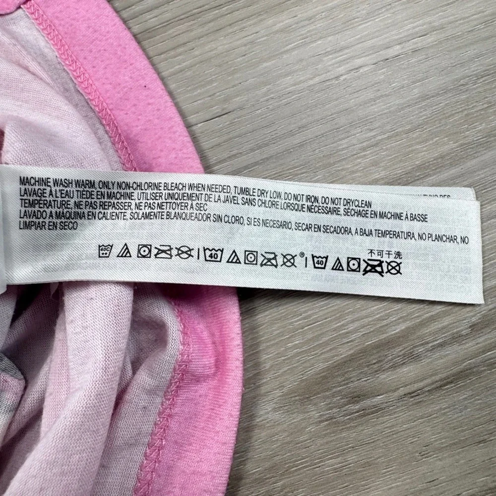 Disney Minnie Mouse Pink Polka Dot‎ Nightgown Pajama Dress Kids Size 4 - Picture 8 of 12